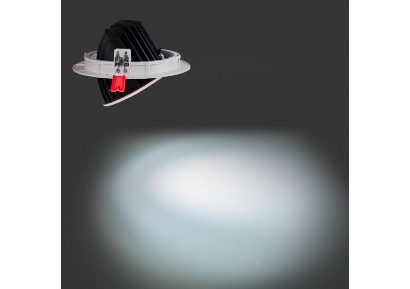 Spot LED encastrable COB CCT 42W-IRC90-Puce Bridgelux-Driver Lifud-IP20-Coupe diamètre 215mm - B1268-CCT - Barcelona LED Spot LED encastrable COB CCT 42W-IRC90-Puce Bridgelux-Driver Lifud-IP20-Coupe diamètre 215mm - B1268-CCT - Barcelona LED