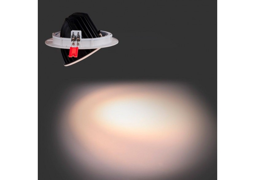 Spot LED encastrable COB CCT 42W-IRC90-Puce Bridgelux-Driver Lifud-IP20-Coupe diamètre 215mm - B1268-CCT - Barcelona LED Spot LED encastrable COB CCT 42W-IRC90-Puce Bridgelux-Driver Lifud-IP20-Coupe diamètre 215mm - B1268-CCT - Barcelona LED