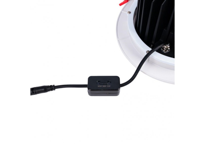 Spot LED encastrable COB CCT 42W-IRC90-Puce Bridgelux-Driver Lifud-IP20-Coupe diamètre 215mm - B1268-CCT - Barcelona LED Spot LED encastrable COB CCT 42W-IRC90-Puce Bridgelux-Driver Lifud-IP20-Coupe diamètre 215mm - B1268-CCT - Barcelona LED