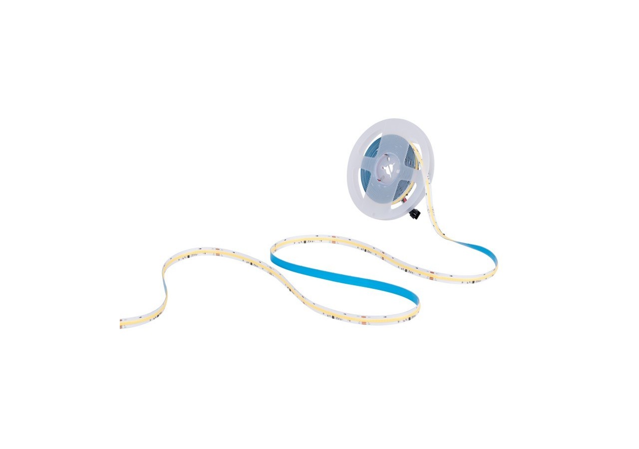 Ruban LED COB monochrome intelligent IC 24V DC-12W/m-IP20-360ch/m-Largeur 10mm-5m - BLSCOB-24V12W-IC-IP20-BF - Barcelona LED