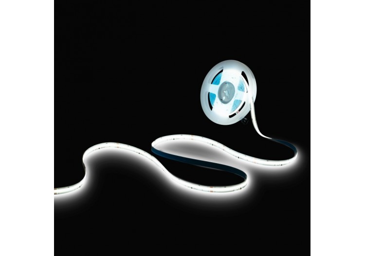 Ruban LED COB monochrome intelligent IC 24V DC-12W/m-IP20-360ch/m-Largeur 10mm-5m - BLSCOB-24V12W-IC-IP20-BF - Barcelona LED 2