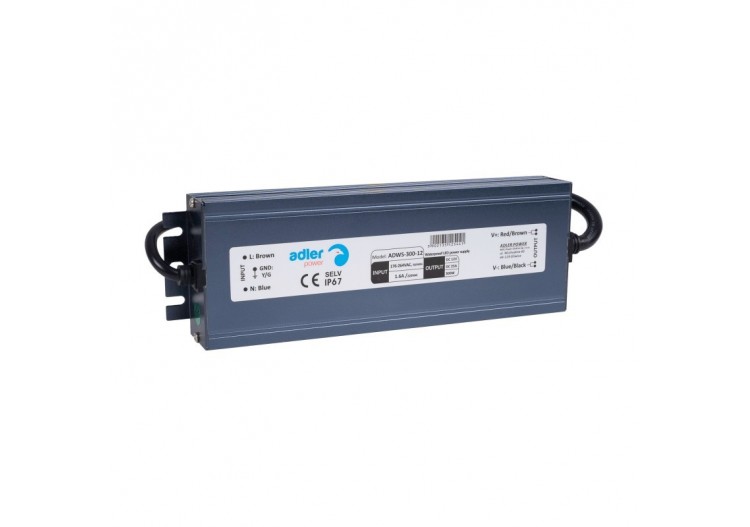 Alimentation LED étanche 12V-300W-IP67-25A - ADWS-300-12 - Barcelona LED 2