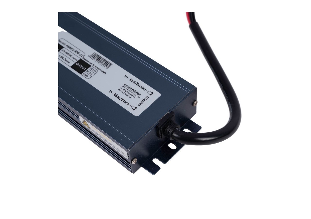 Alimentation LED étanche 12V-300W-IP67-25A - ADWS-300-12 - Barcelona LED