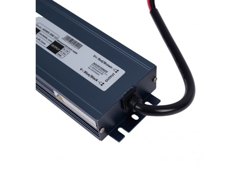 Alimentation LED étanche 12V-300W-IP67-25A - ADWS-300-12 - Barcelona LED