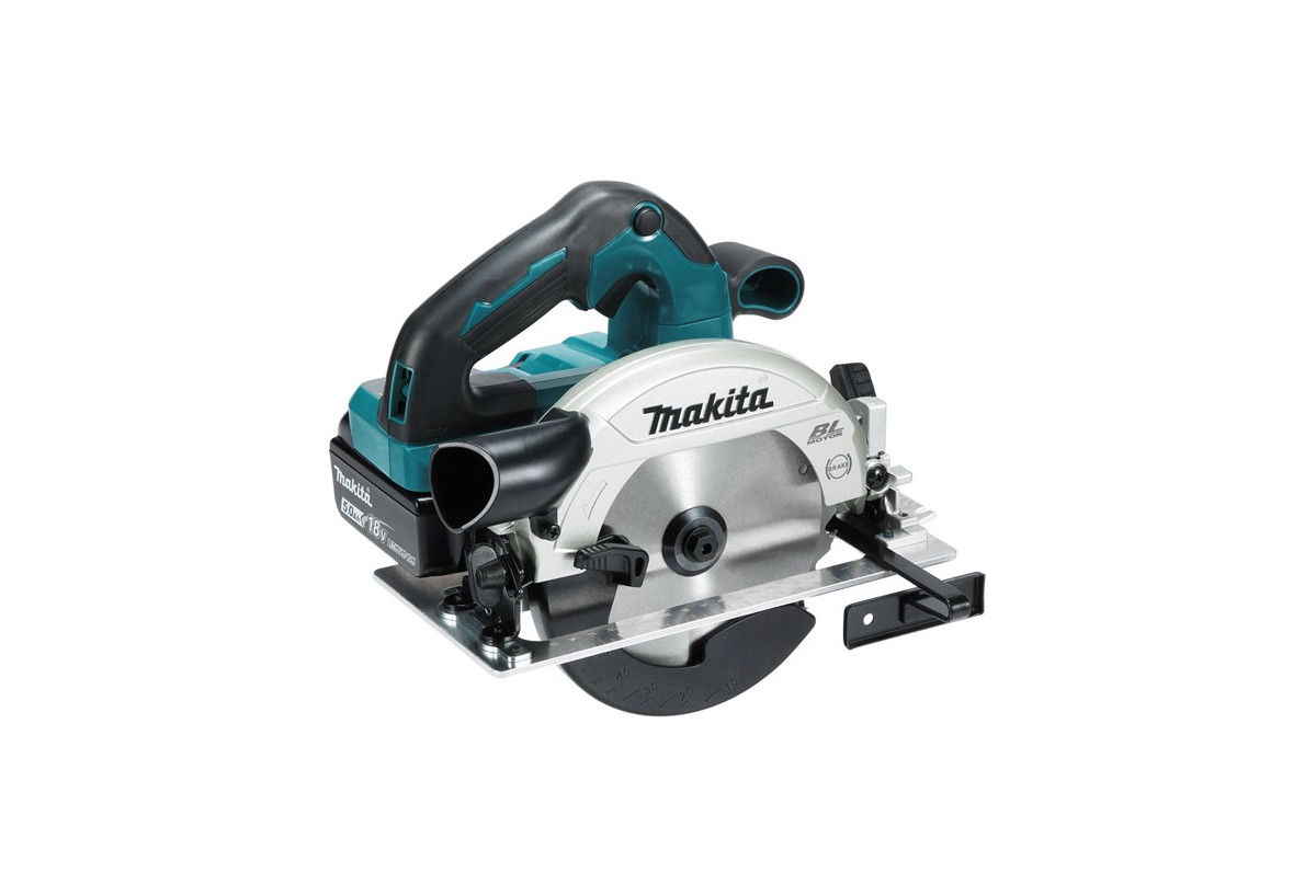 Scies circulaires bois 18 V Li-Ion 5 Ah - Makita : Confort'Mat