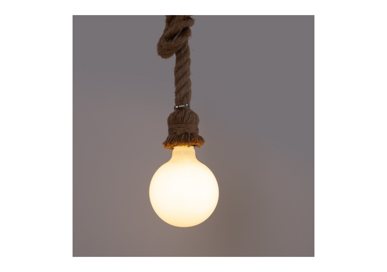 Ampoule LED globe décorative "Milky"-E27 G125-6W-3000K - BFM1-G125E27-BC - Barcelona LED