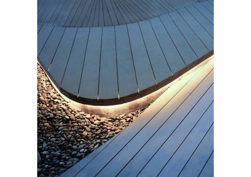 Néon LED flexible monochrome 24V DC-10x10mm-5m-Kit complet-IP67-10W/m - N1010-5M-BN - Barcelona LED