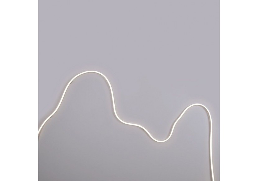 Néon LED flexible monochrome 24V DC-10x10mm-5m-Kit complet-IP67-10W/m - N1010-5M-BN - Barcelona LED