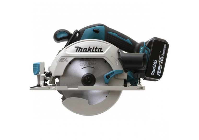 Scies circulaires bois 18 V Li-Ion 5 Ah - Makita : Confort'Mat