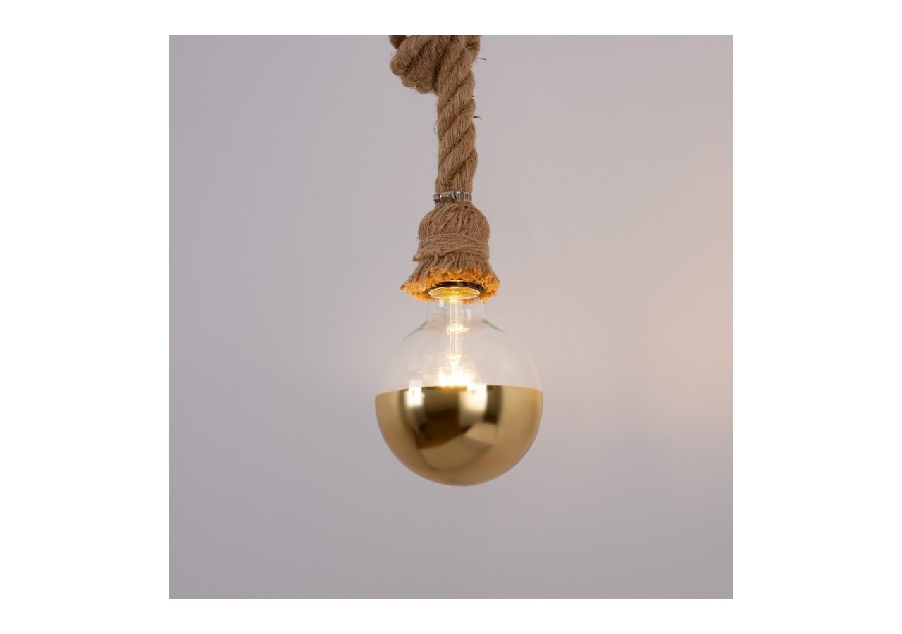 Ampoule LED globe miroir doré E27 G125-6W-3000K - BFE1-G125E27-GOLDEN-BC - Barcelona LED