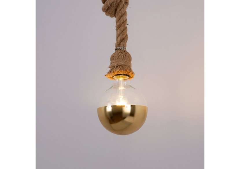 Ampoule LED globe miroir doré E27 G125-6W-3000K - BFE1-G125E27-GOLDEN-BC - Barcelona LED