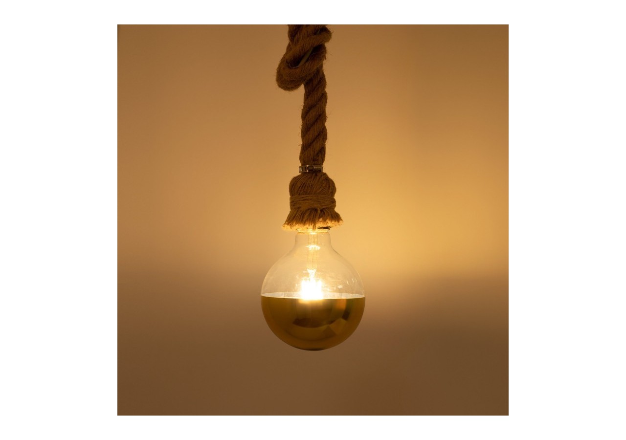 Ampoule LED globe miroir doré E27 G125-6W-3000K - BFE1-G125E27-GOLDEN-BC - Barcelona LED