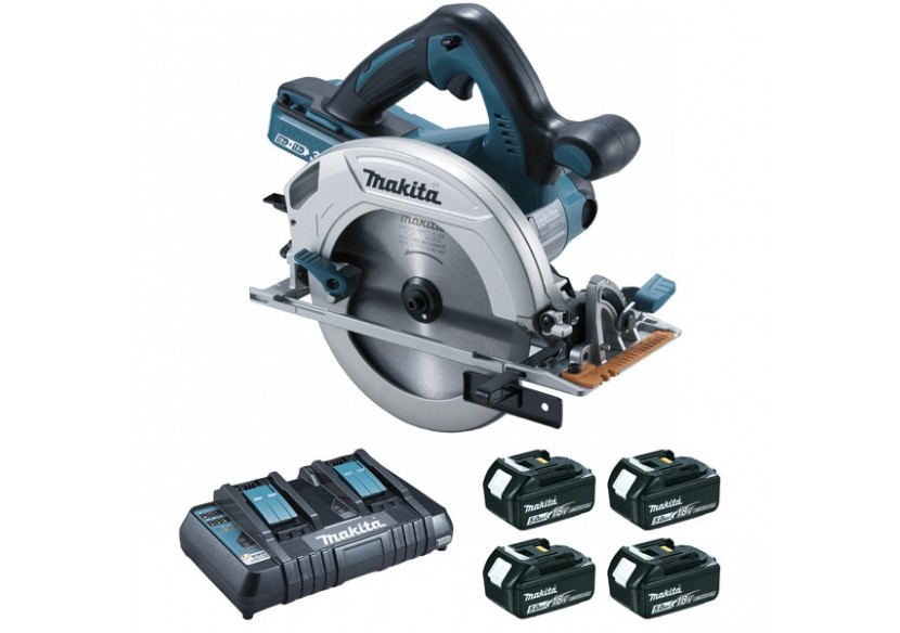 Scies circulaires bois 36 V Li-Ion 5 Ah - Makita : Confort'Mat