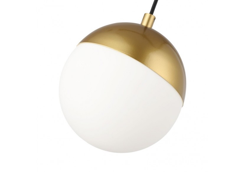 Suspension boule LED sur rail magnétique 48V-6W-2700K-IRC90-Or - LCM-6W-BC-D - Barcelona LED Suspension boule LED sur rail magnétique 48V-6W-2700K-IRC90-Or - LCM-6W-BC-D - Barcelona LED