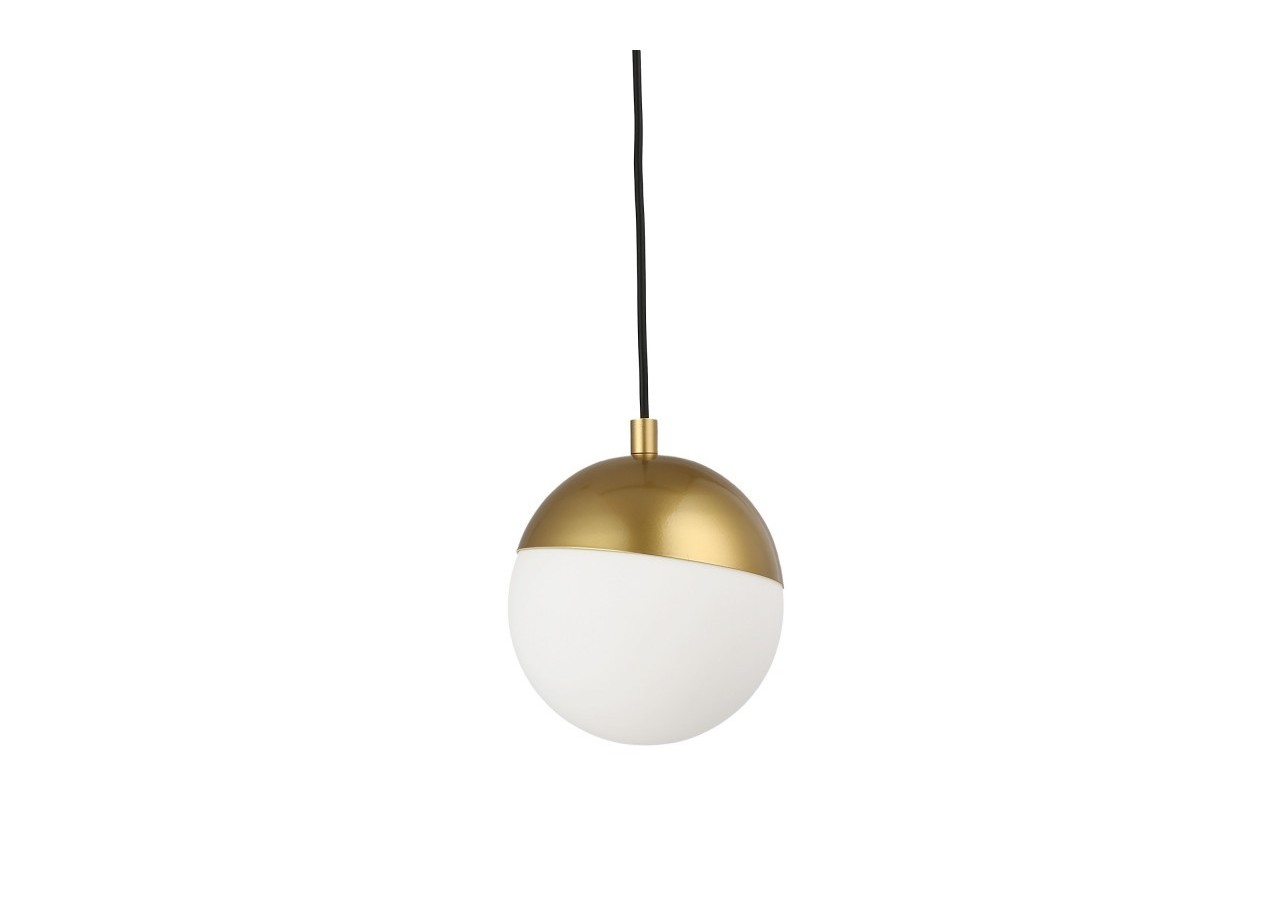 Suspension boule LED sur rail magnétique 48V-6W-2700K-IRC90-Or - LCM-6W-BC-D - Barcelona LED