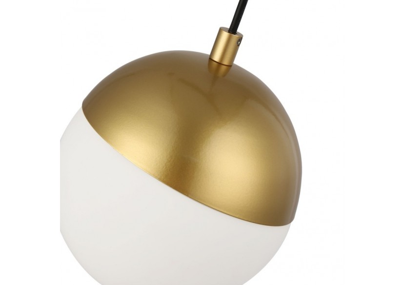Suspension boule LED sur rail magnétique 48V-6W-2700K-IRC90-Or - LCM-6W-BC-D - Barcelona LED Suspension boule LED sur rail magnétique 48V-6W-2700K-IRC90-Or - LCM-6W-BC-D - Barcelona LED