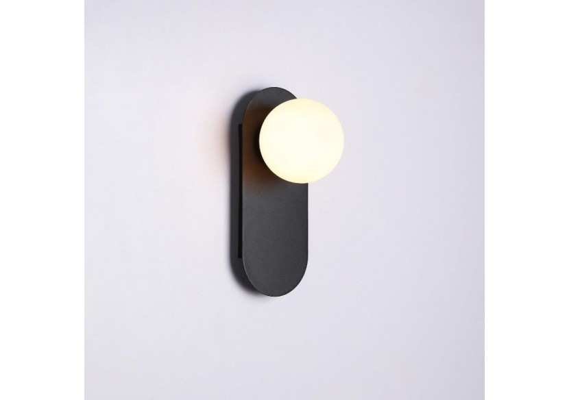 Applique murale boule en verre "Brian"-E27 - LN1548-N - Barcelona LED Applique murale boule en verre "Brian"-E27 - LN1548-N - Barcelona LED