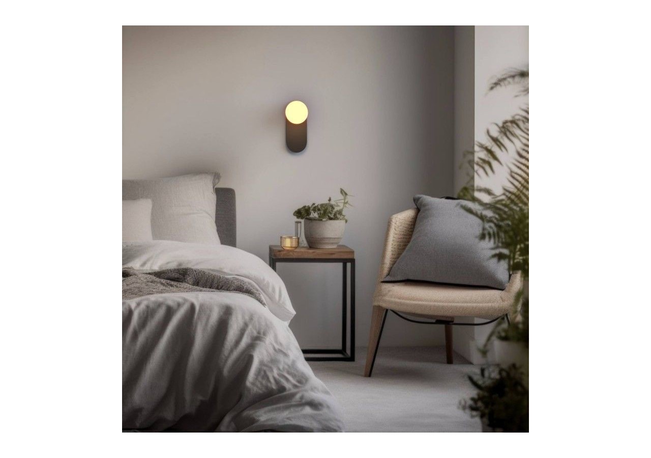 Applique murale boule en verre "Brian"-E27 - LN1548-N - Barcelona LED