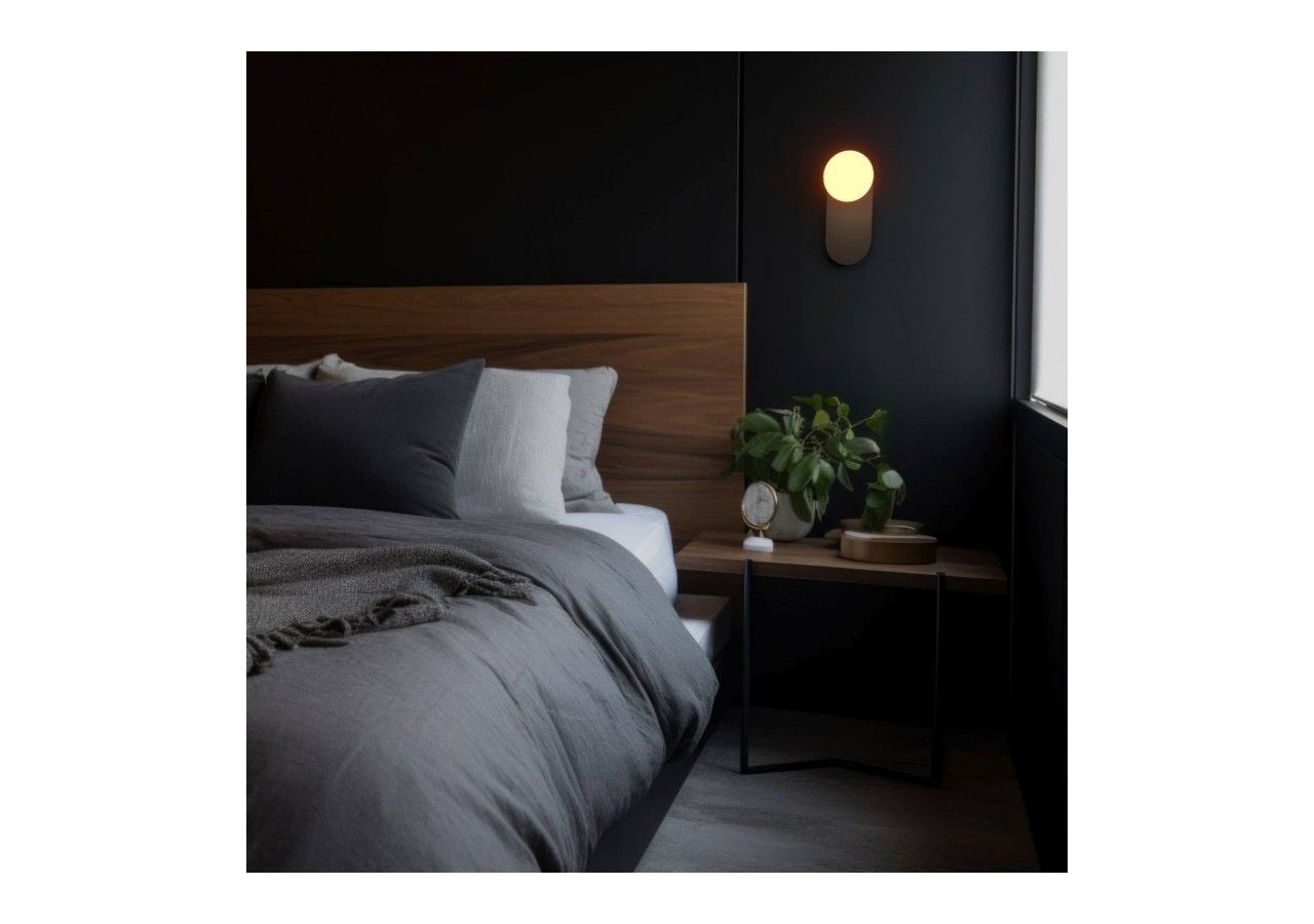 Applique murale boule en verre "Brian"-E27 - LN1548-N - Barcelona LED