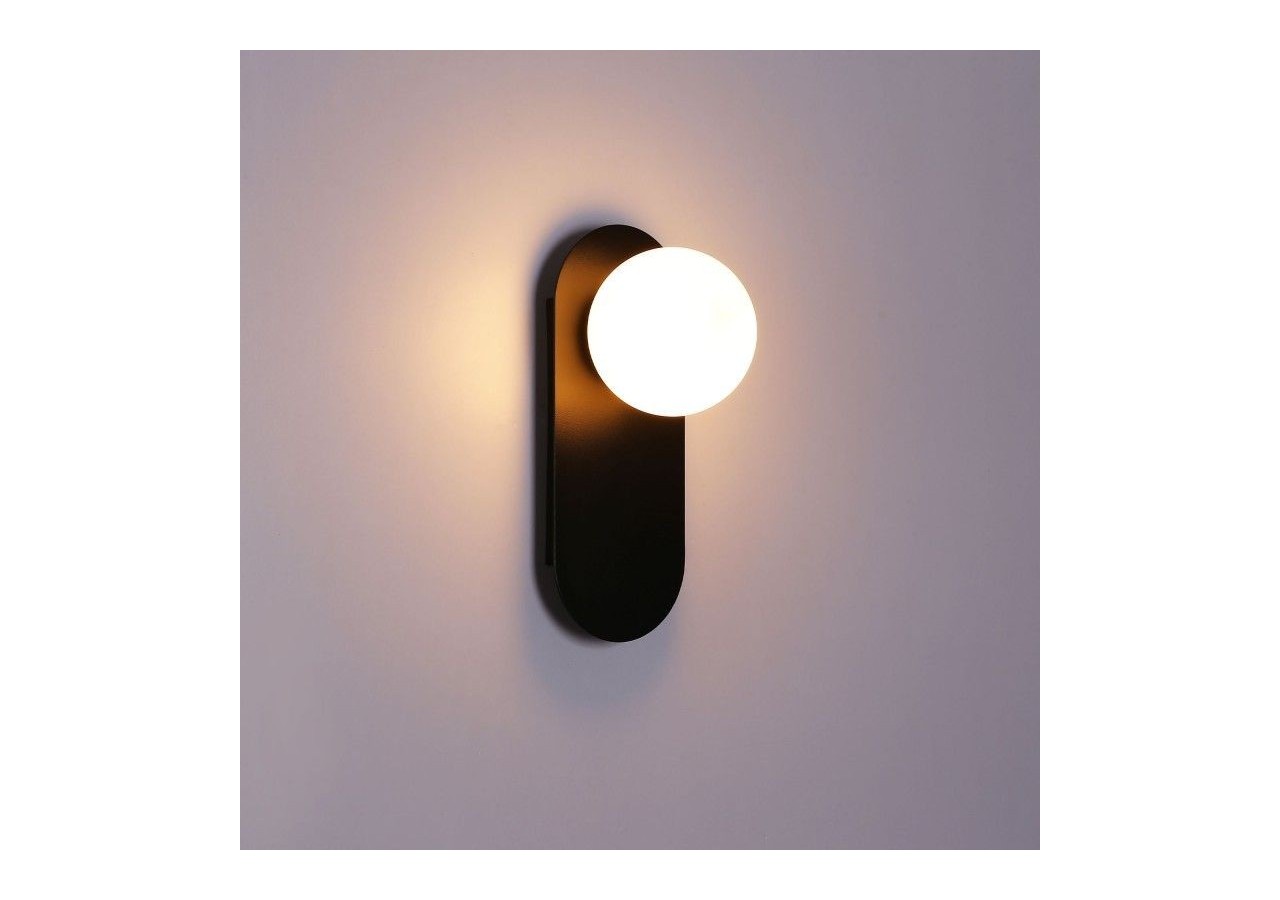 Applique murale boule en verre "Brian"-E27 - LN1548-N - Barcelona LED