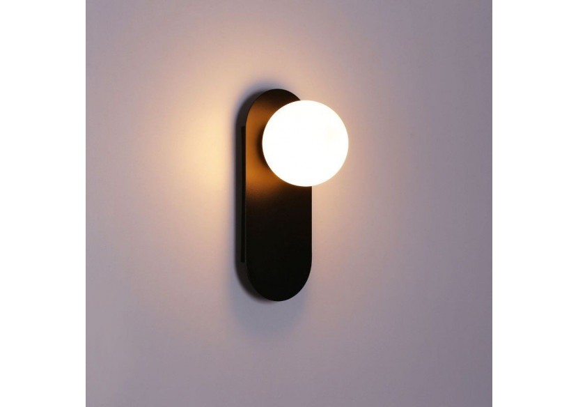 Applique murale boule en verre "Brian"-E27 - LN1548-N - Barcelona LED Applique murale boule en verre "Brian"-E27 - LN1548-N - Barcelona LED