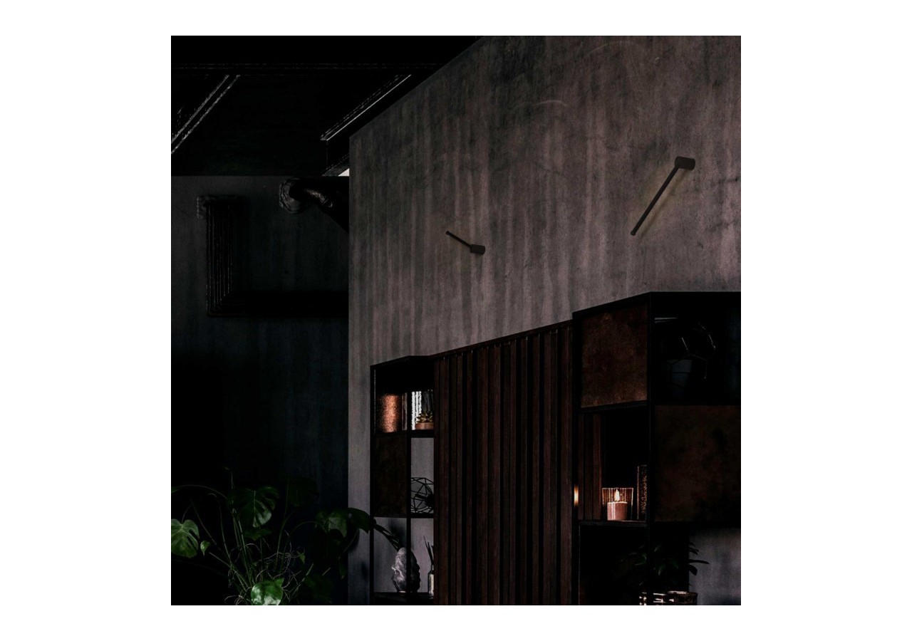 Applique murale linéaire minimaliste "KENDA-R" 10W-Rotation 360 degrés-Blanc chaud - L3068-R-N - Barcelona LED