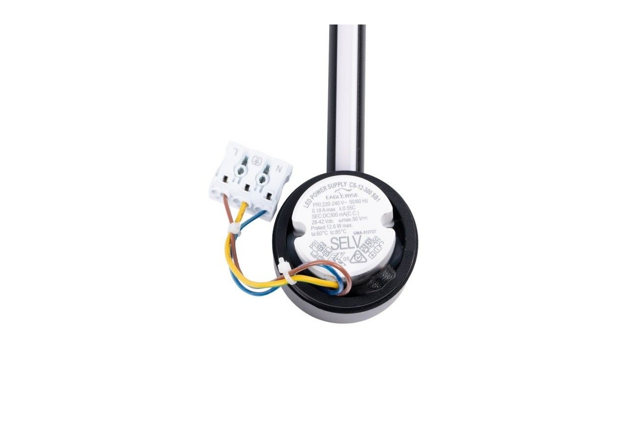 Applique murale linéaire minimaliste "KENDA-R" 10W-Rotation 360 degrés-Blanc chaud - L3068-R-N - Barcelona LED