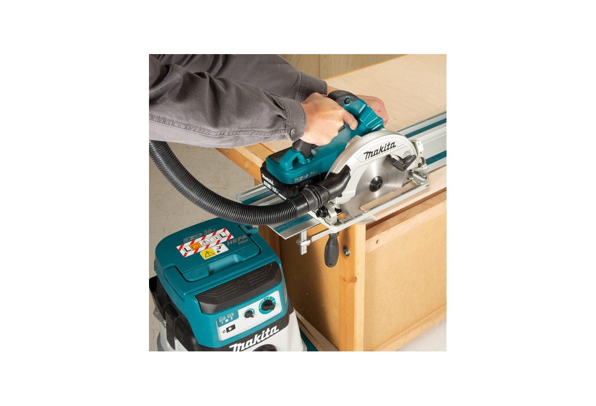 Scies circulaires bois 36 V Li-Ion 5 Ah - Makita : Confort'Mat