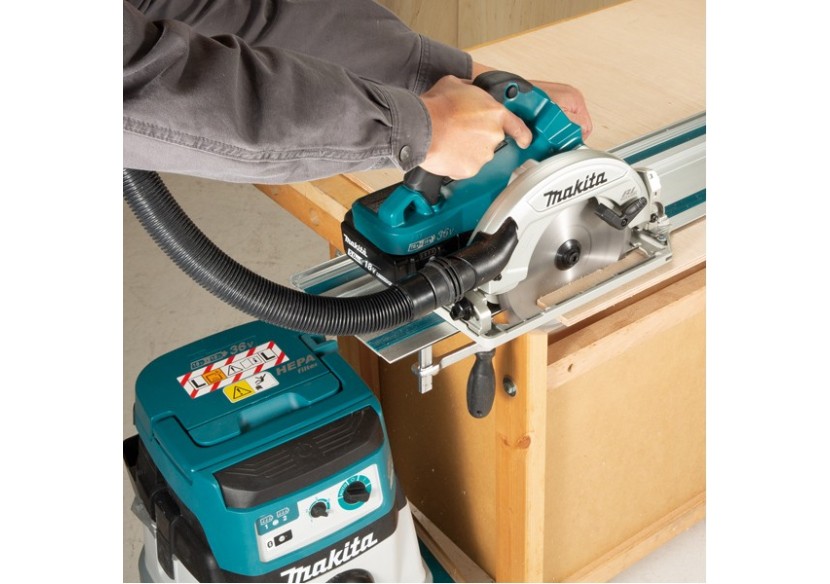 Scies circulaires bois 36 V Li-Ion 5 Ah - Makita : Confort'Mat