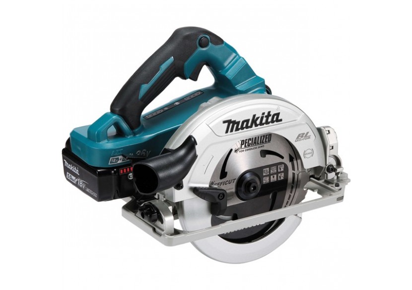 Scies circulaires bois 36 V Li-Ion 5 Ah - Makita : Confort'Mat