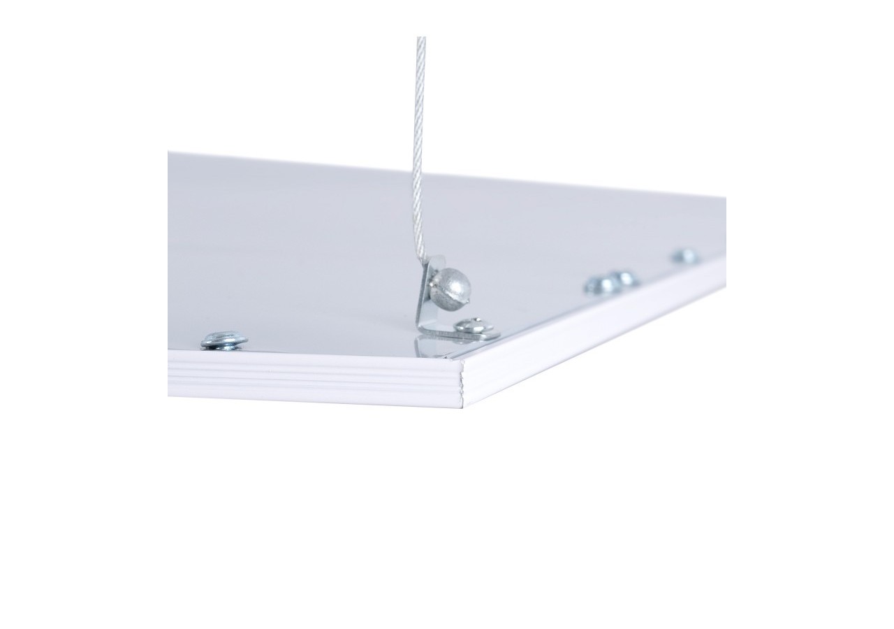 Filin de sécurité et kit de fixation pour panneau LED slim - B4220-3 - Barcelona LED