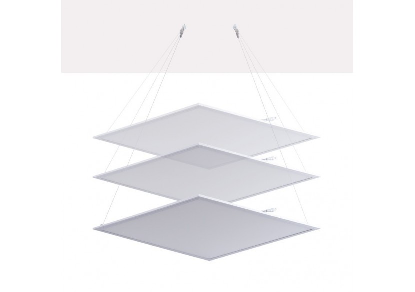 Filin de sécurité et kit de fixation pour panneau LED slim - B4220-3 - Barcelona LED