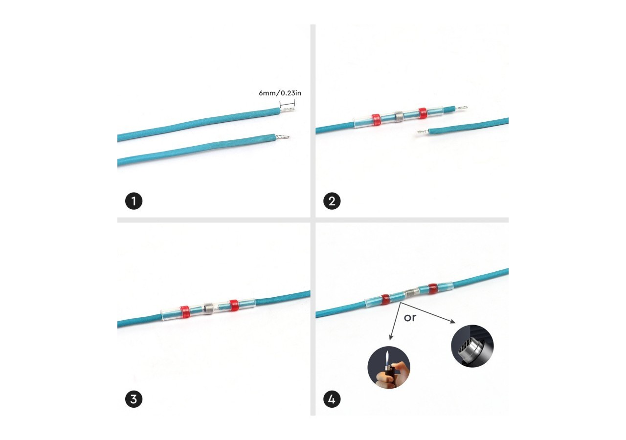 Contrôleur ruban LED étanche 5 en 1-12-48V DC-2.4G-WiFi-MiBoxer-IP67-WL5-WP - WL5-WP - Barcelona LED