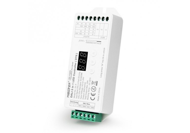 Contrôleur LED DALI (DT8) 5 en 1-12-24V DC - DL-X - Barcelona LED 2