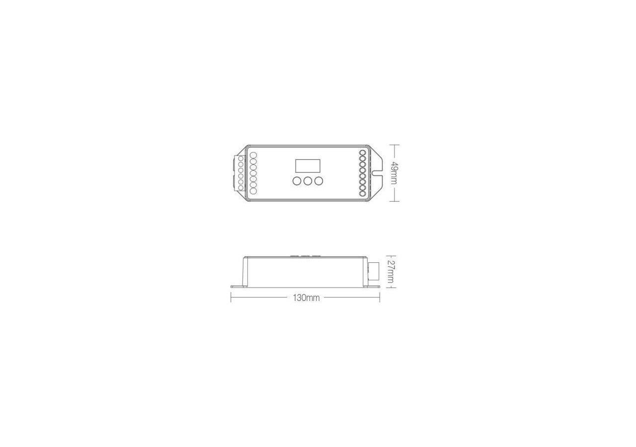Contrôleur LED DALI (DT8) 5 en 1-12-24V DC - DL-X - Barcelona LED