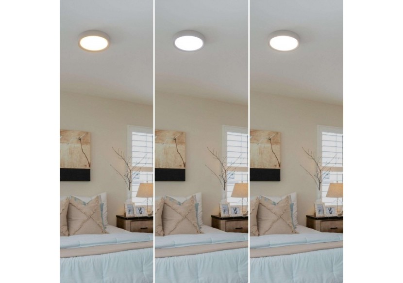 Plafonnier LED rond CCT en saillie 30W-diamètre 40cm-2000lm-IP20 - B1298-B-CCT - Barcelona LED