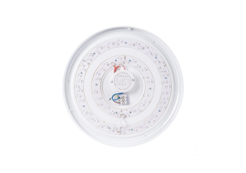 Plafonnier LED rond CCT en saillie 30W-diamètre 40cm-2000lm-IP20 - B1298-B-CCT - Barcelona LED