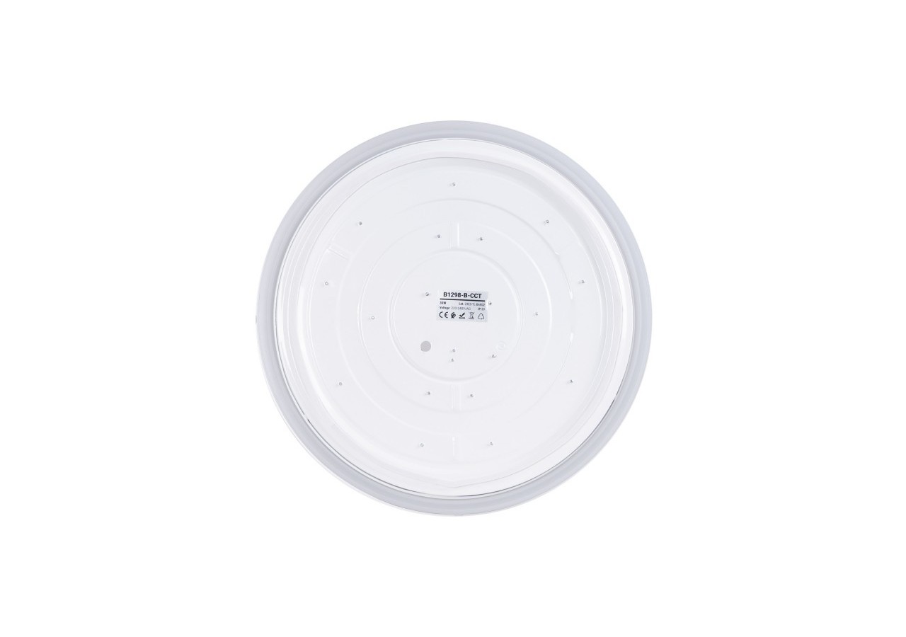 Plafonnier LED rond CCT en saillie 30W-diamètre 40cm-2000lm-IP20 - B1298-B-CCT - Barcelona LED
