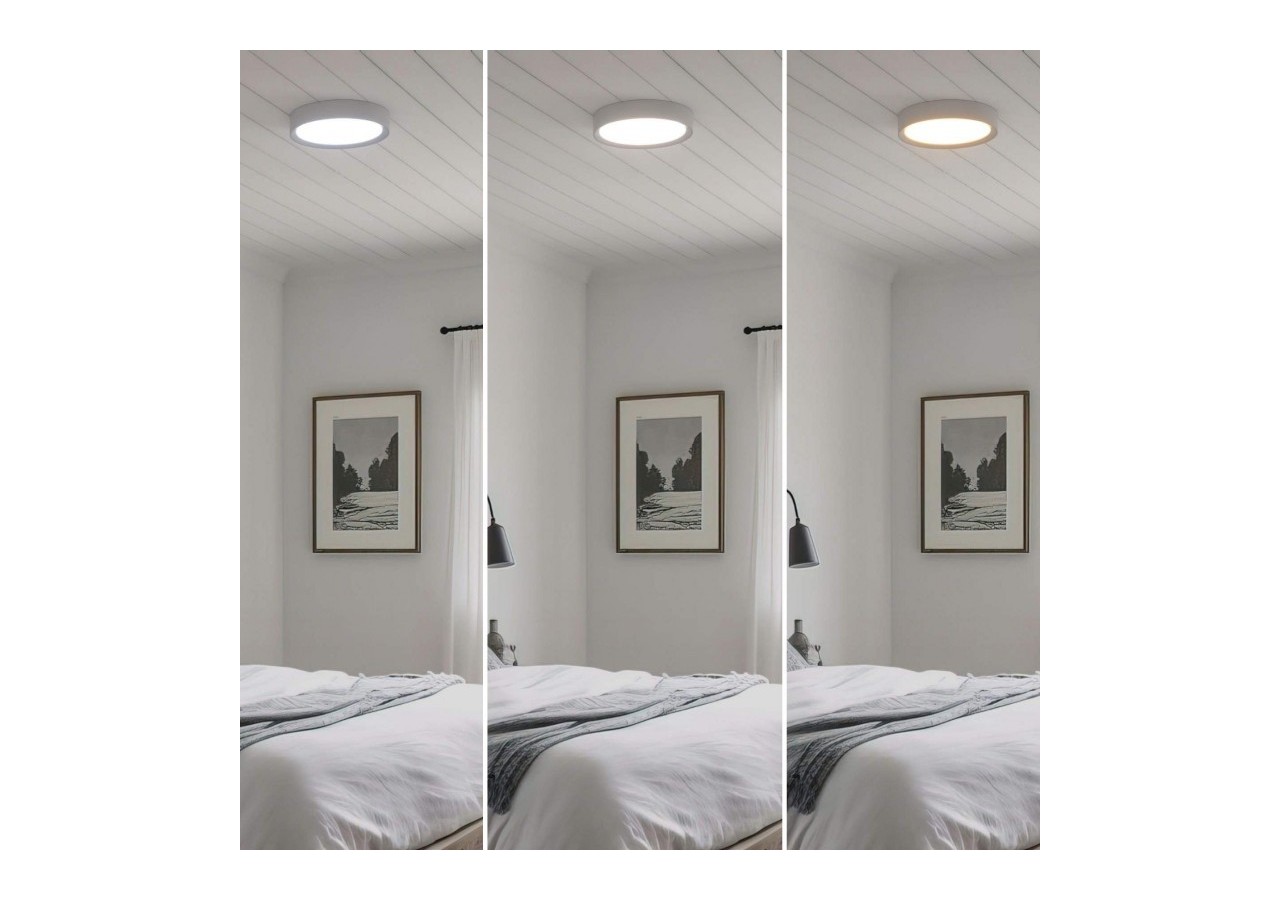 Plafonnier LED rond CCT en saillie 30W-diamètre 40cm-2000lm-IP20 - B1298-B-CCT - Barcelona LED