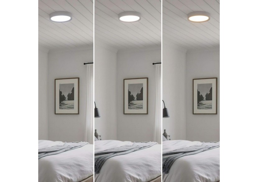 Plafonnier LED rond CCT en saillie 30W-diamètre 40cm-2000lm-IP20 - B1298-B-CCT - Barcelona LED