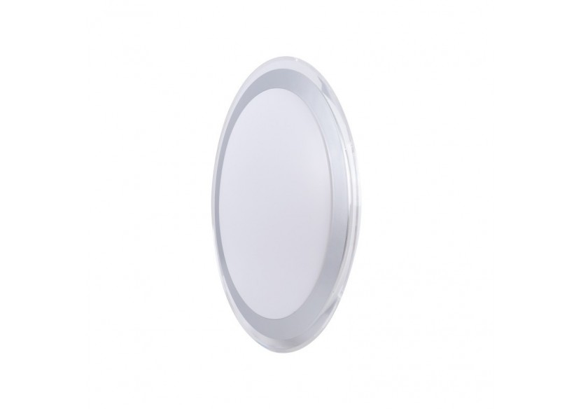 Plafonnier LED rond CCT en saillie 30W-diamètre 43cm-2000lm-IP20 - B1297-B-CR-CCT - Barcelona LED