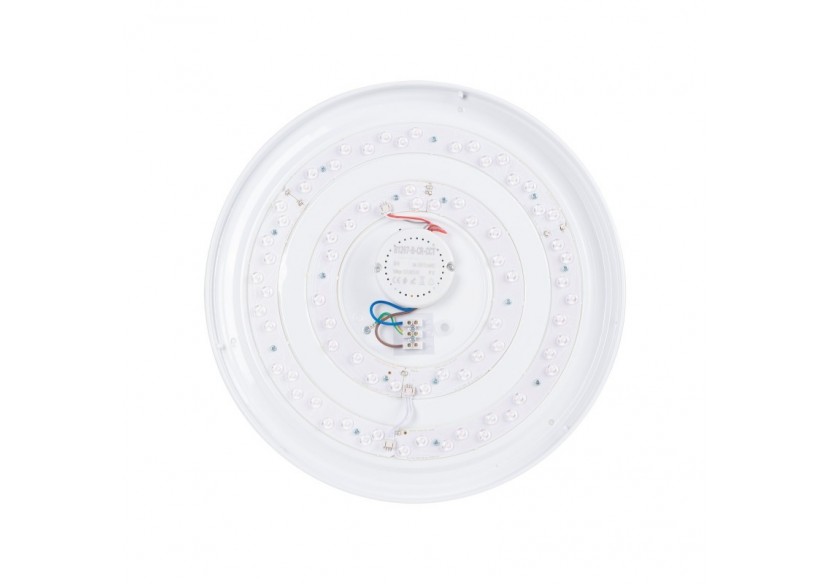 Plafonnier LED rond CCT en saillie 30W-diamètre 43cm-2000lm-IP20 - B1297-B-CR-CCT - Barcelona LED