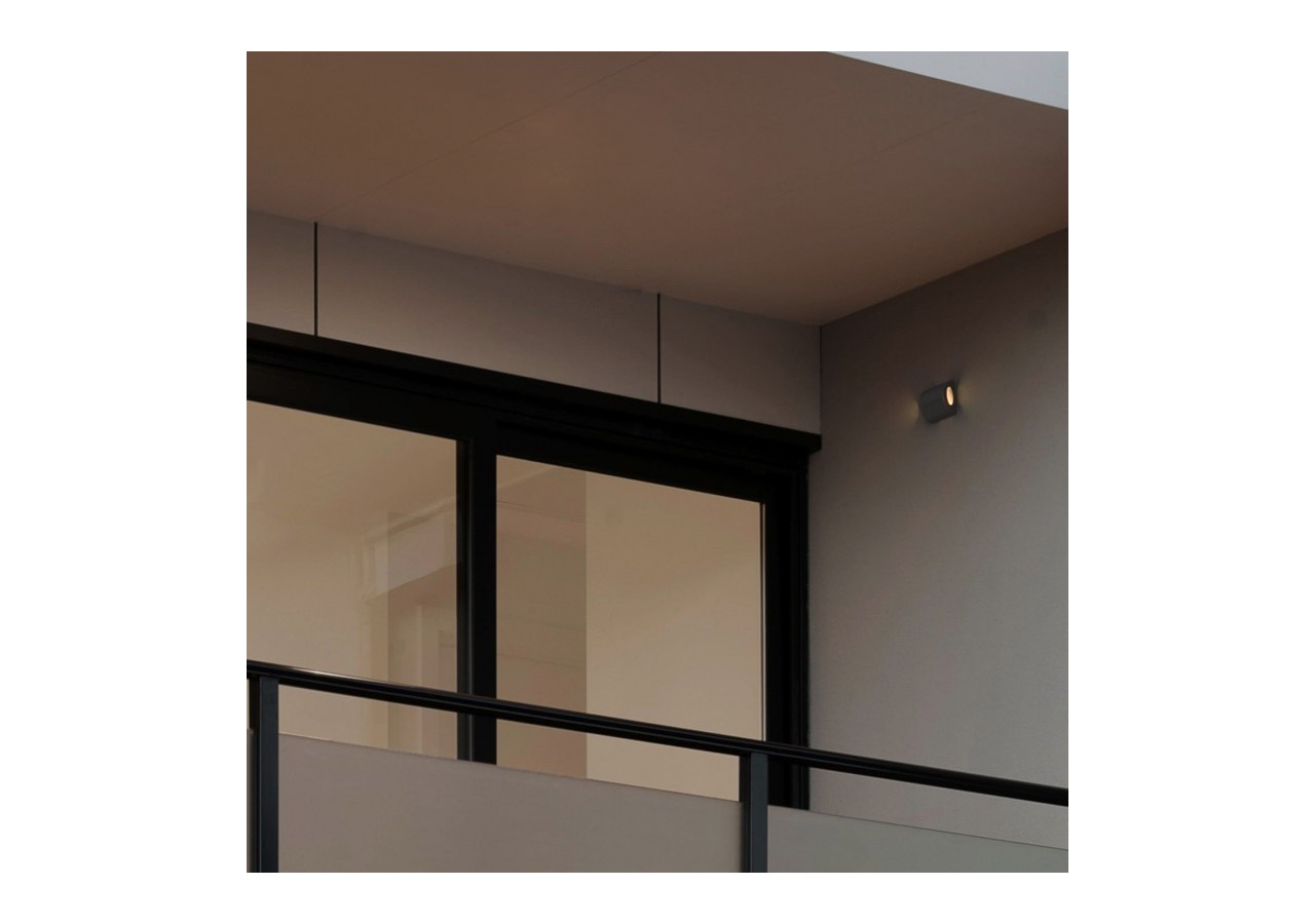 Applique murale d'extérieur moderne LED bidirectionnelle "Stabil"-3W-IP54 - LN1584-N - Barcelona LED