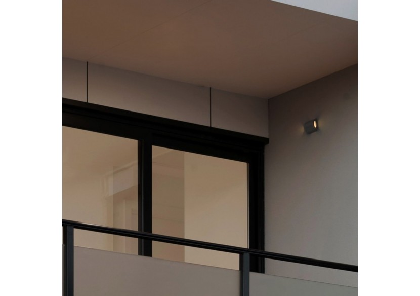 Applique murale d'extérieur moderne LED bidirectionnelle "Stabil"-3W-IP54 - LN1584-N - Barcelona LED