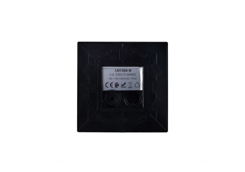 Applique murale d'extérieur moderne LED bidirectionnelle "Stabil"-3W-IP54 - LN1584-N - Barcelona LED