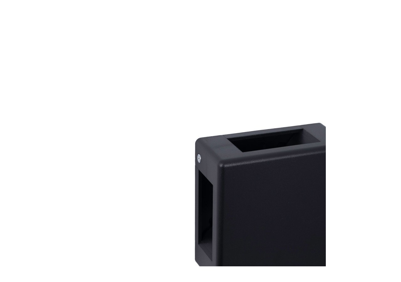 Applique murale d'extérieur LED carrée "Square 4"-6W-IP54-Éclairage sur 4 faisceaux lumineux - LN1580-N - Barcelona LED