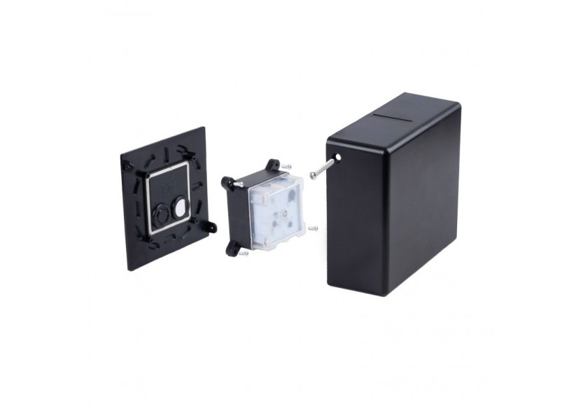 Applique murale d'extérieur LED carrée "Karen 2"-3W-IP54-Éclairage double faisceaux lumineux - LN1583-N - Barcelona LED