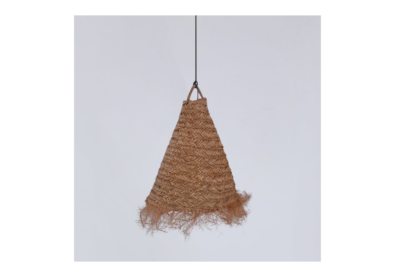 Suspension en fibre naturelle "NAM XL" - K189-N - Barcelona LED