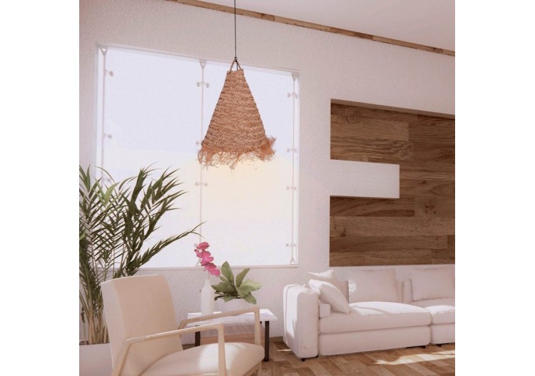 Suspension en fibre naturelle "NAM XL" - K189-N - Barcelona LED 2