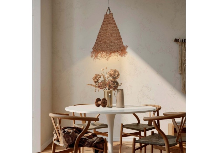 Suspension en fibre naturelle "NAM XL" - K189-N - Barcelona LED